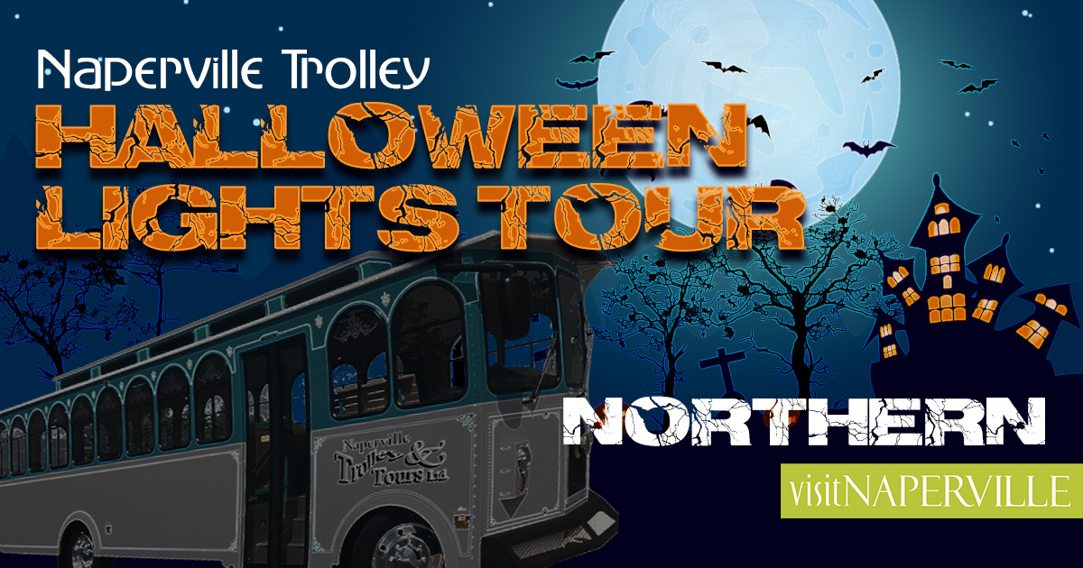 Naperville Trolley Halloween Light Tour - NORTHERN