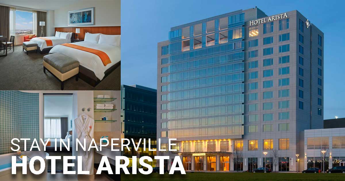 Stay in Naperville: Hotel Arista